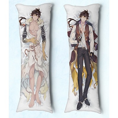 Travesseiro Dakimakura Genshin Impact Zhongli 09